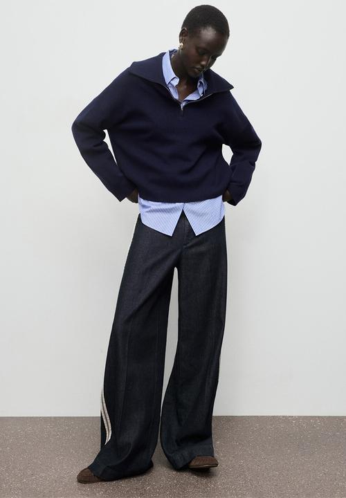 MANGO - Jeans portland - open blue