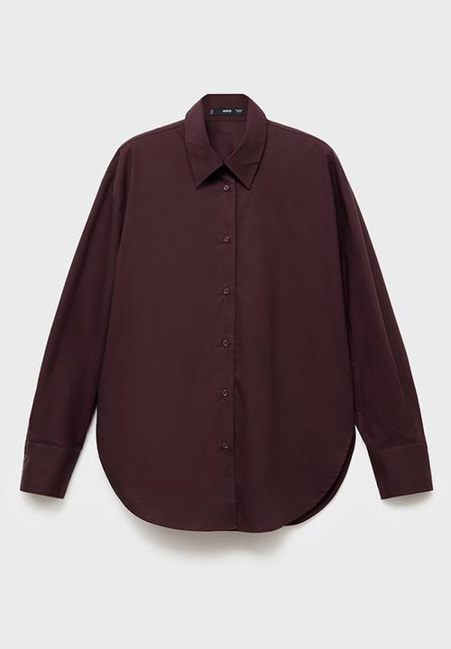 MANGO - Shirt jaguar - brown