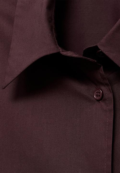 MANGO - Shirt jaguar - brown