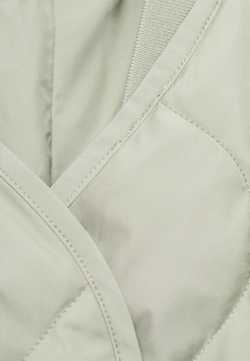 MANGO - Puffer coat nat - light pastel green