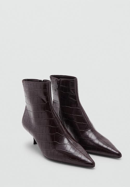 MANGO - Bird1 boot - dark brown