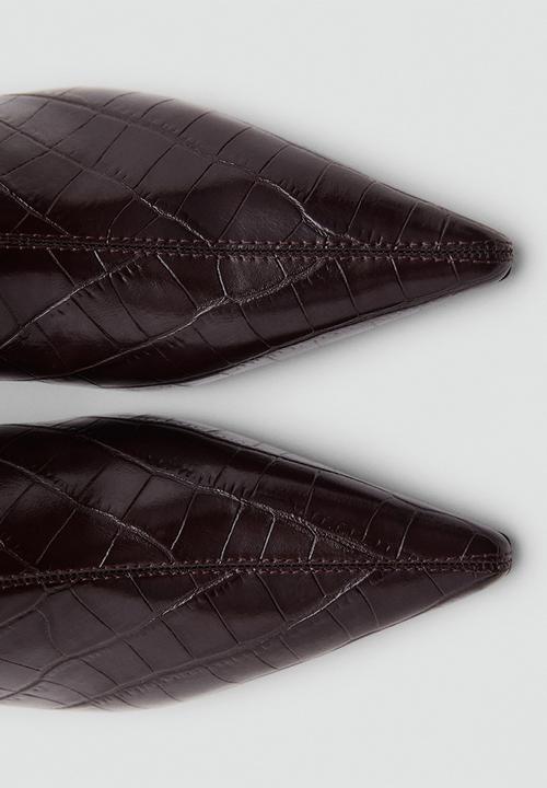 MANGO - Bird1 boot - dark brown