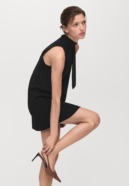 MANGO - Dress becca - black