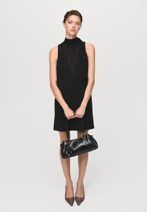 MANGO - Dress becca - black