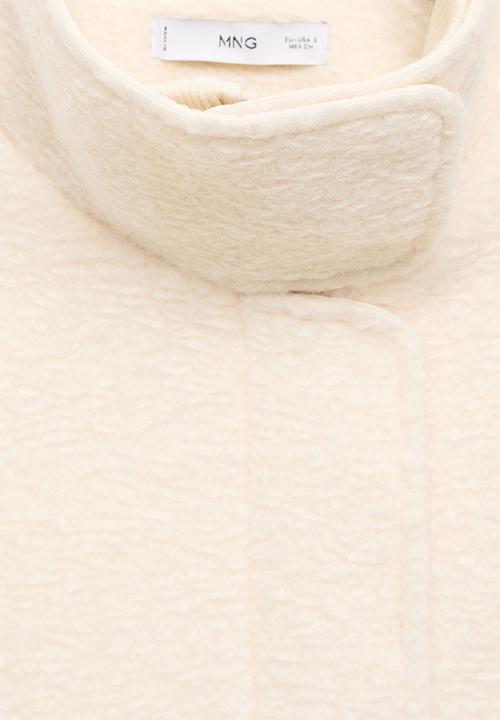 MANGO - Jacket woody - light beige