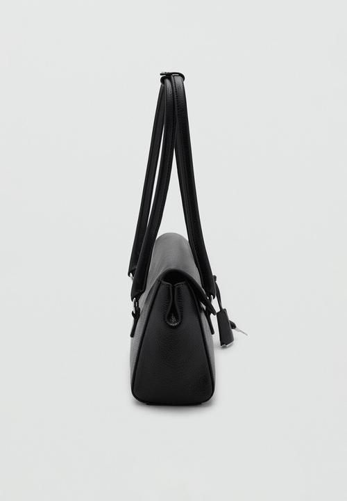 MANGO - Siena shoulder bag - black