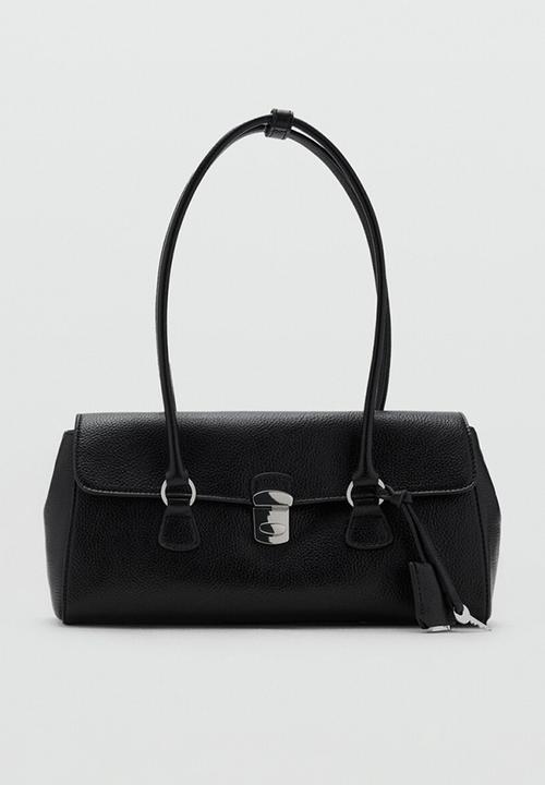 MANGO - Siena shoulder bag - black