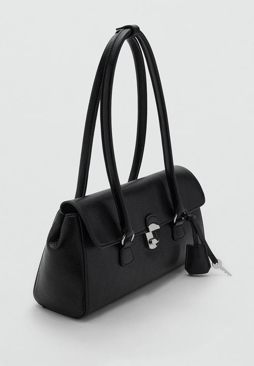 MANGO - Siena shoulder bag - black