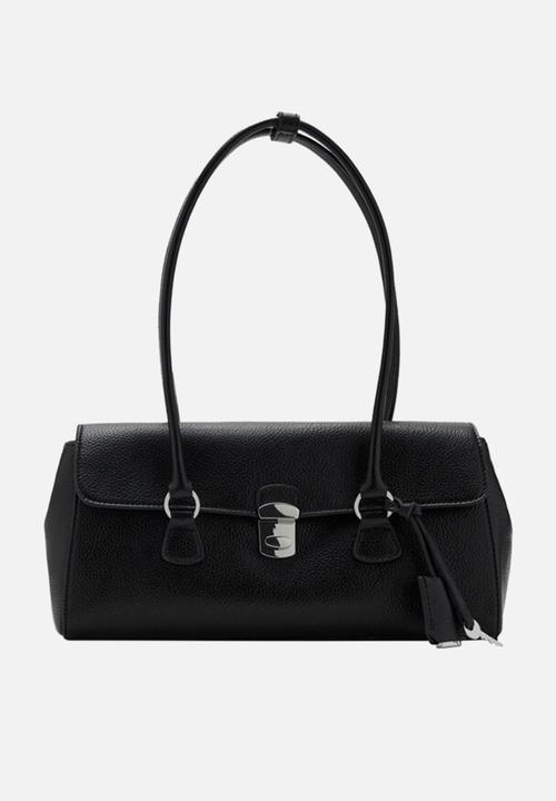 MANGO - Siena shoulder bag - black