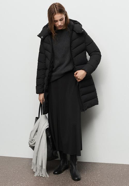 MANGO - Puffer coat bego - black