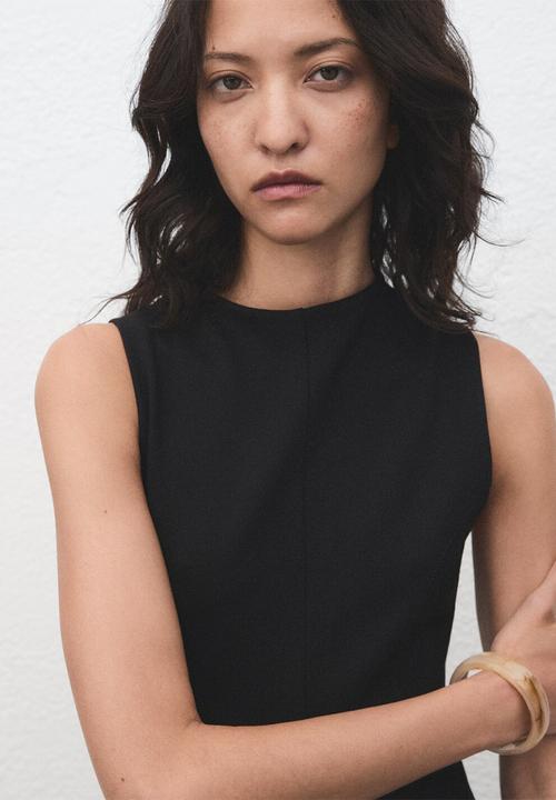 MANGO - Dress leti - black