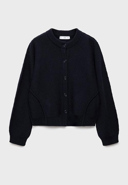 MANGO - Cardigan sea - navy