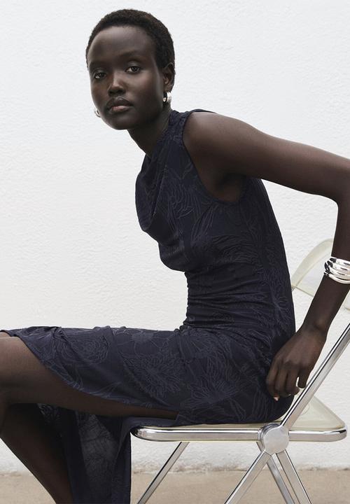 MANGO - Dress jackie - navy