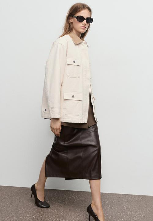 MANGO - Jacket beyonder - light beige