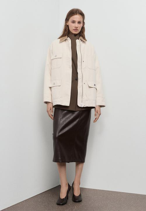 MANGO - Jacket beyonder - light beige