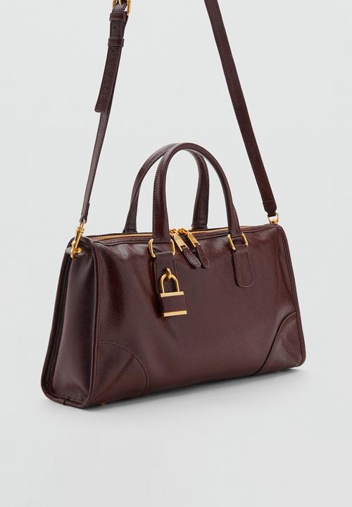 MANGO - Agnes citybag - brown