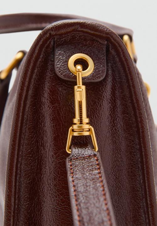 MANGO - Agnes citybag - brown