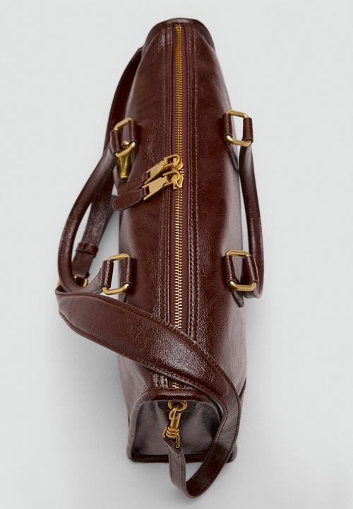 MANGO - Agnes citybag - brown