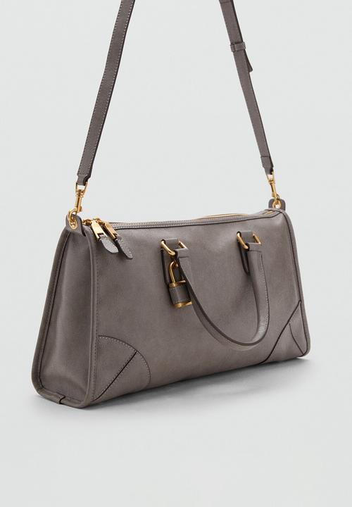 MANGO - Agnes citybag - grey