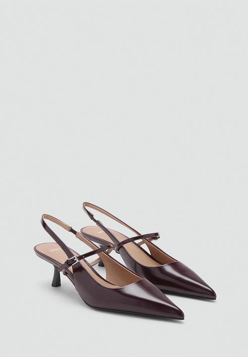 MANGO - Seth heel - dark brown
