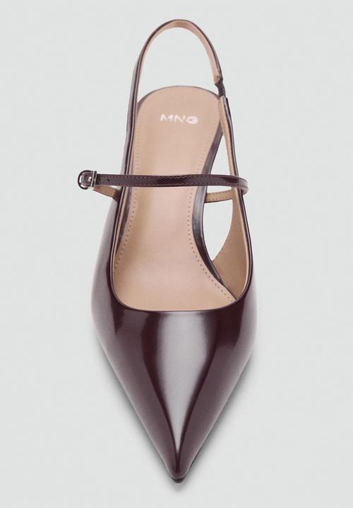 MANGO - Seth heel - dark brown