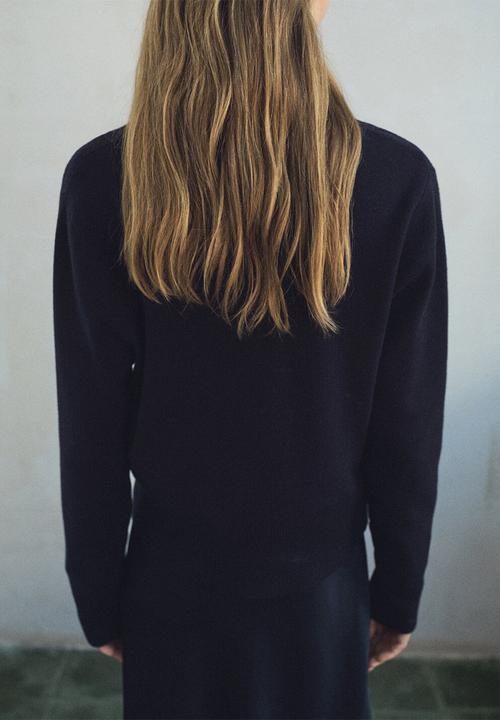 MANGO - Cardigan anita - navy