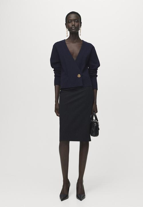 MANGO - Cardigan anita - navy