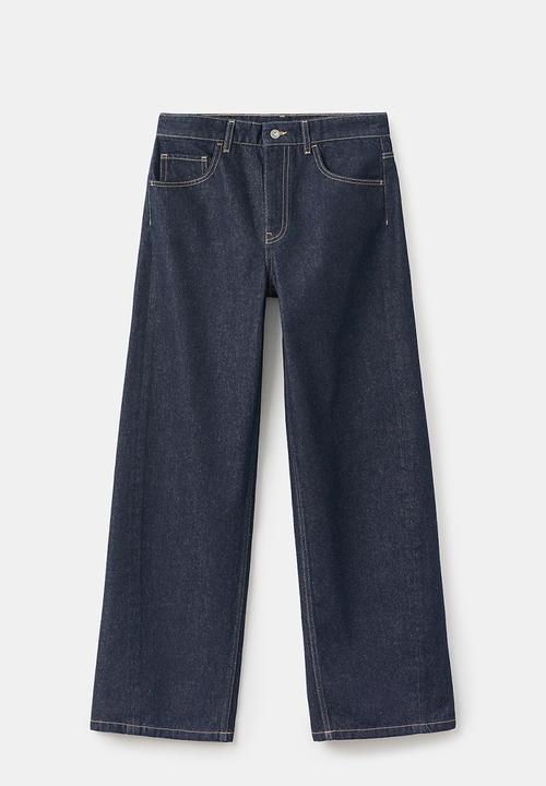 MANGO - Jeans charlot - open blue
