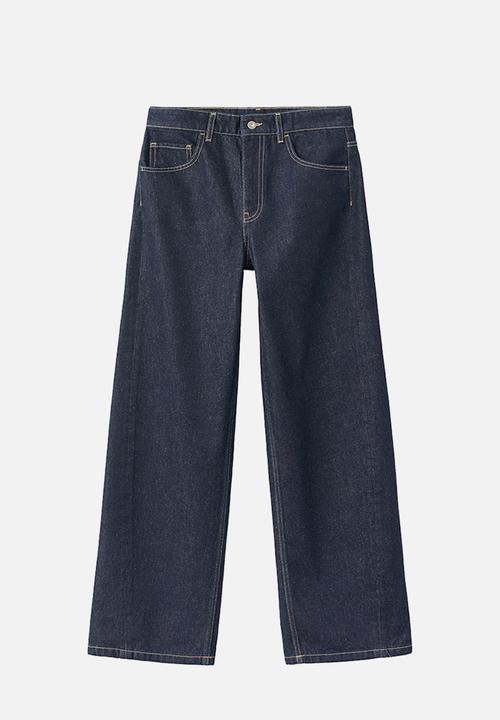 MANGO - Jeans charlot - open blue