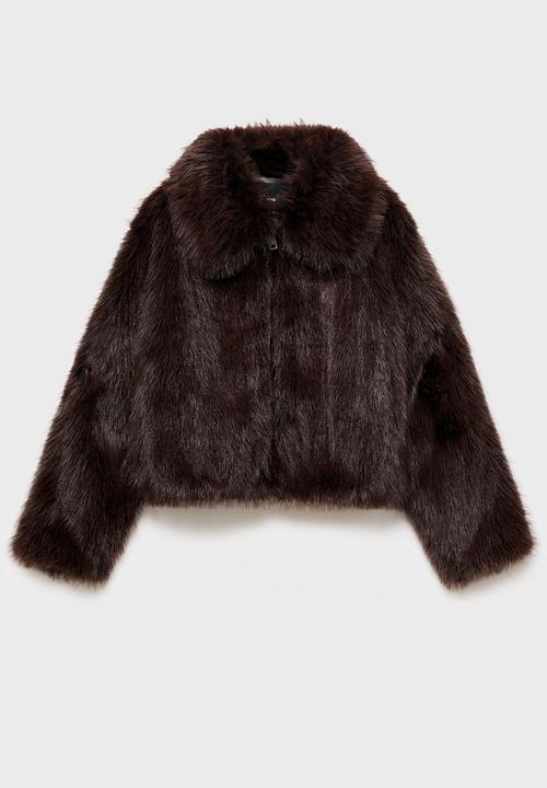 MANGO - Jacket venice - brown