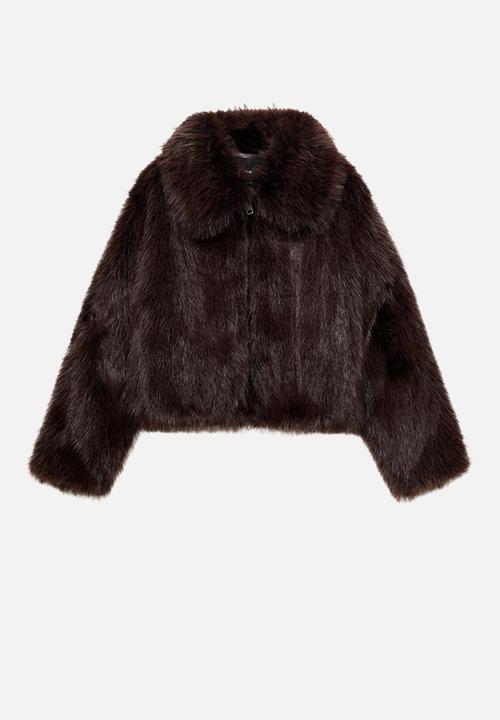 MANGO - Jacket venice - brown