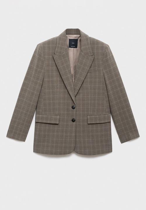 MANGO - Blazer katy - medium brown