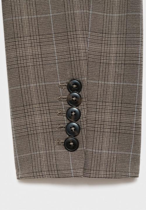 MANGO - Blazer katy - medium brown