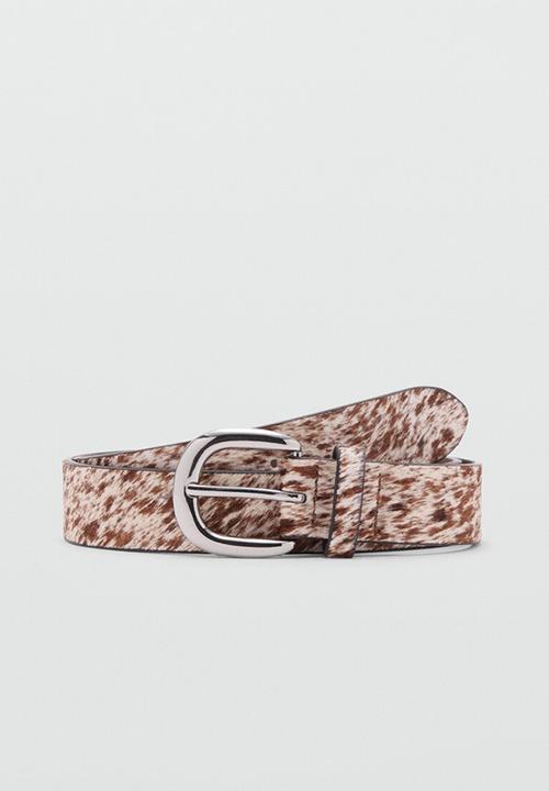 MANGO - Potro belt-brown