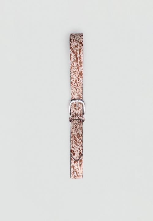 MANGO - Potro belt-brown
