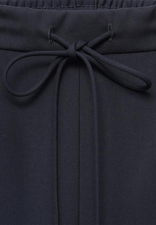 MANGO - Trousers massim - navy