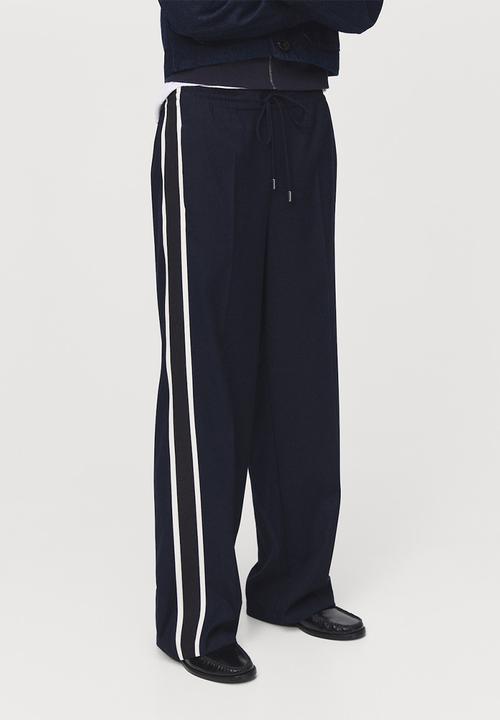 MANGO - Trousers massim - navy