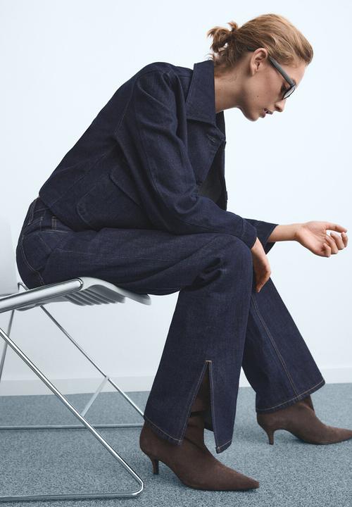MANGO - Jeans anais - open blue