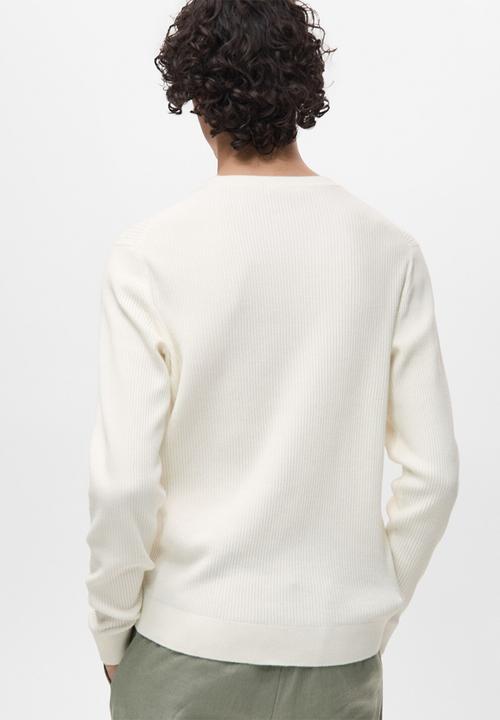 MANGO - Sweater Antigua - Off White