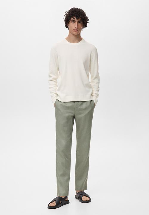 MANGO - Sweater Antigua - Off White