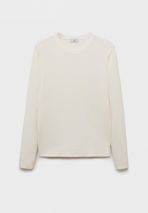MANGO - Sweater Antigua - Off White