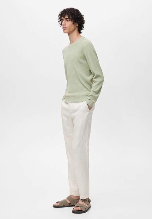 MANGO - Sweater Antigua - Green