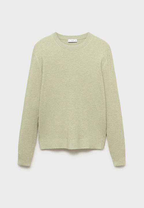 MANGO - Sweater Antigua - Green