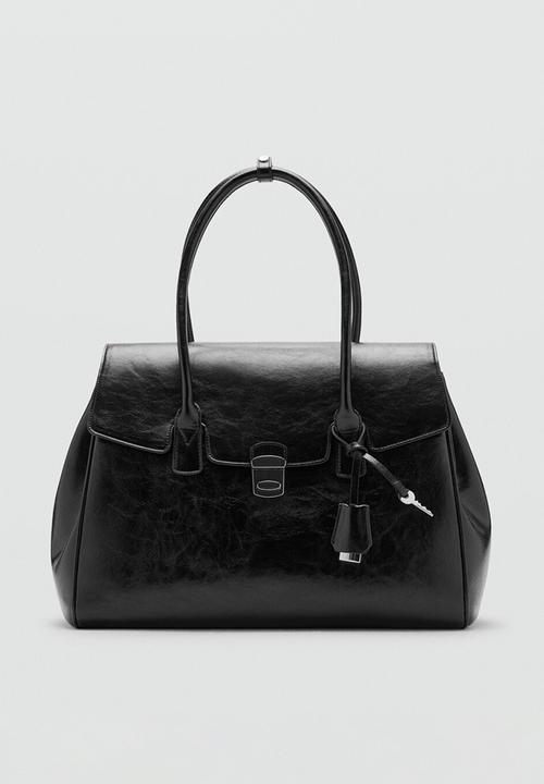 MANGO - Siena citybag -  black