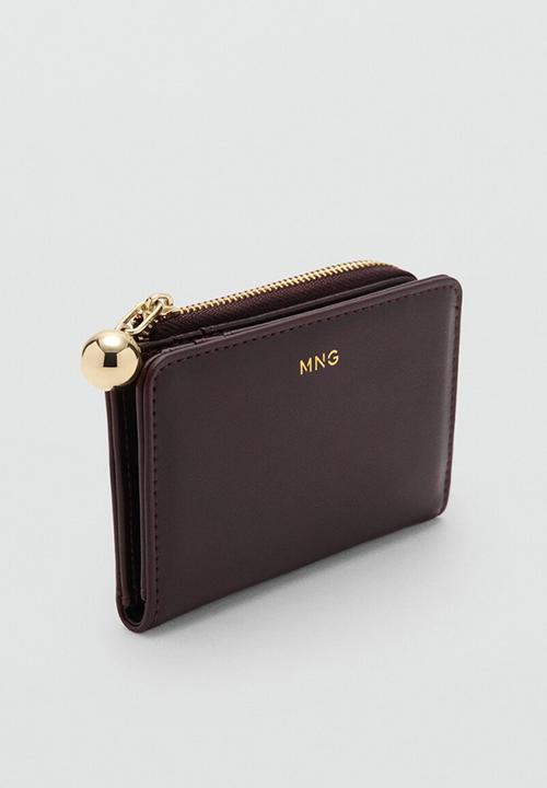 MANGO - Capuleto wallet-dark brown
