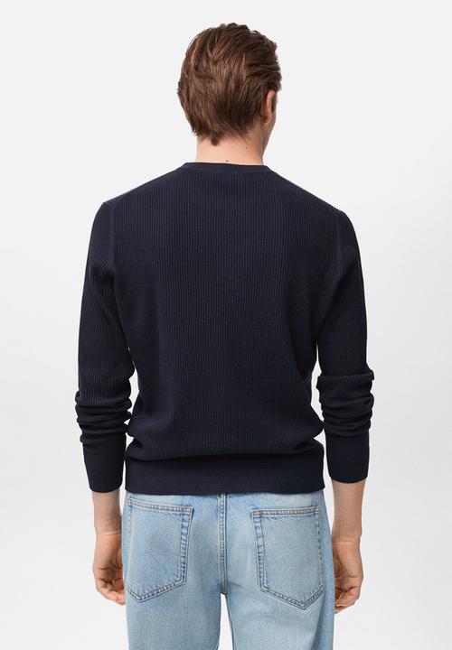 MANGO - Sweater Antigua - Navy