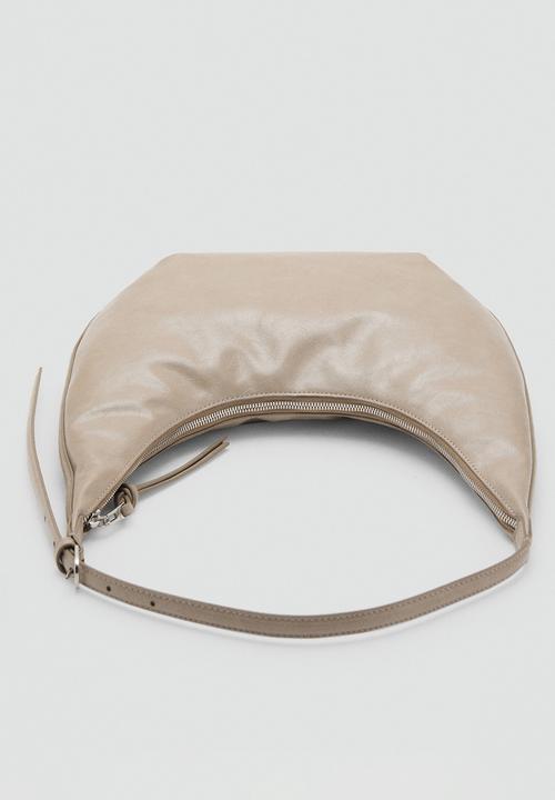 MANGO - Fortuna shoulder bag - light brown