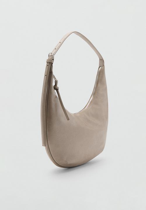 MANGO - Fortuna shoulder bag - light brown