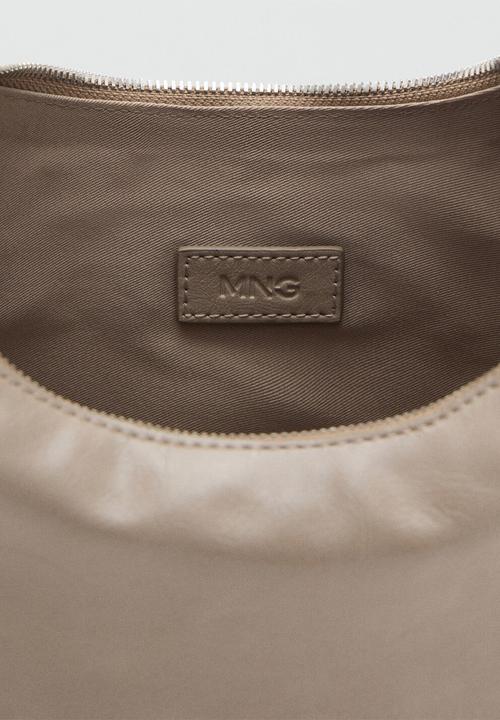 MANGO - Fortuna shoulder bag - light brown