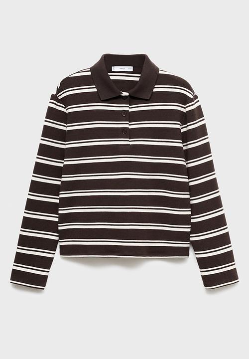 MANGO - Poloshirt austin - brown